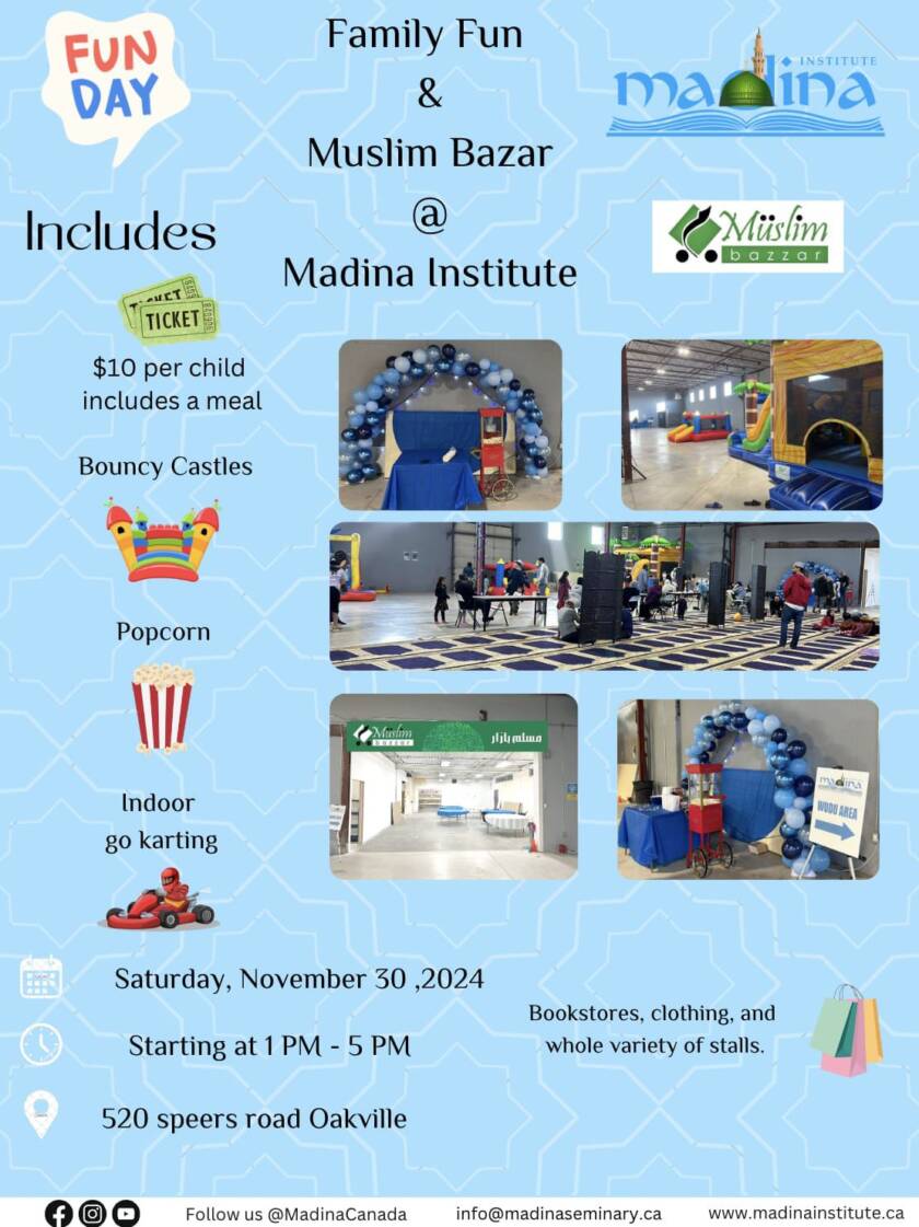Family fun and Muslim Bazar